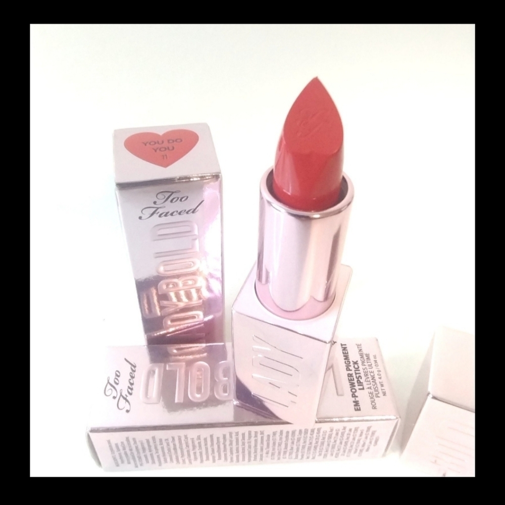 Too Faced LADY BOLD EM-POWER PIGMENT LIPSTICK 2-You Do‎ You #11